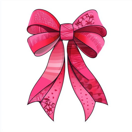 Pink Ribbon Quilt Artwork