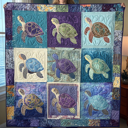 Coastal Bliss Artisan Quilt Artwork