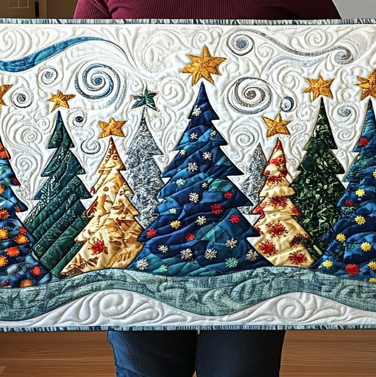 Frosted Pines Cape Artisan Quilt Artwork