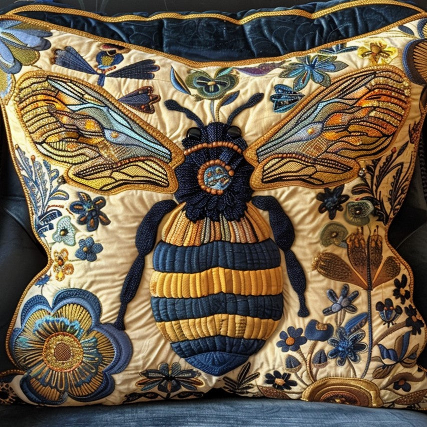 Golden Bee Artisan Quilt Artwork