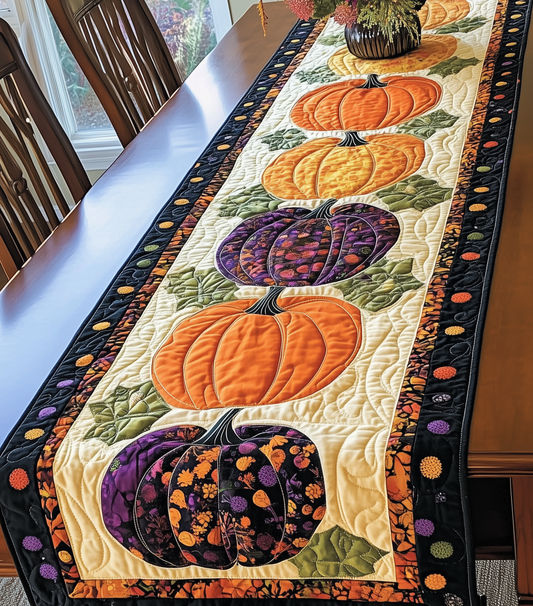 Pumpkin Spice Artisan Quilt Artwork