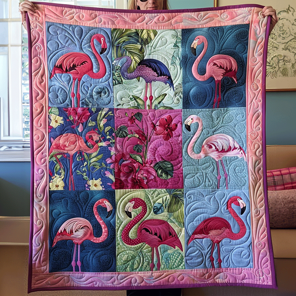 Tropical Bliss Artisan Quilt Artwork