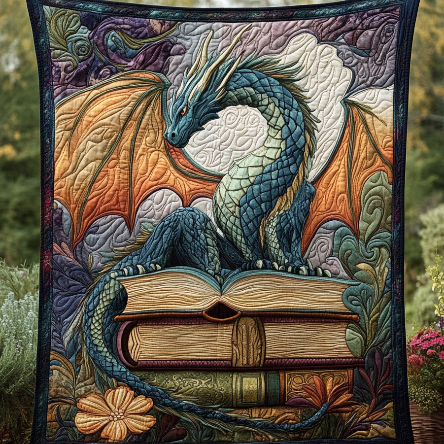 Twilight Guardian Artisan Quilt Artwork